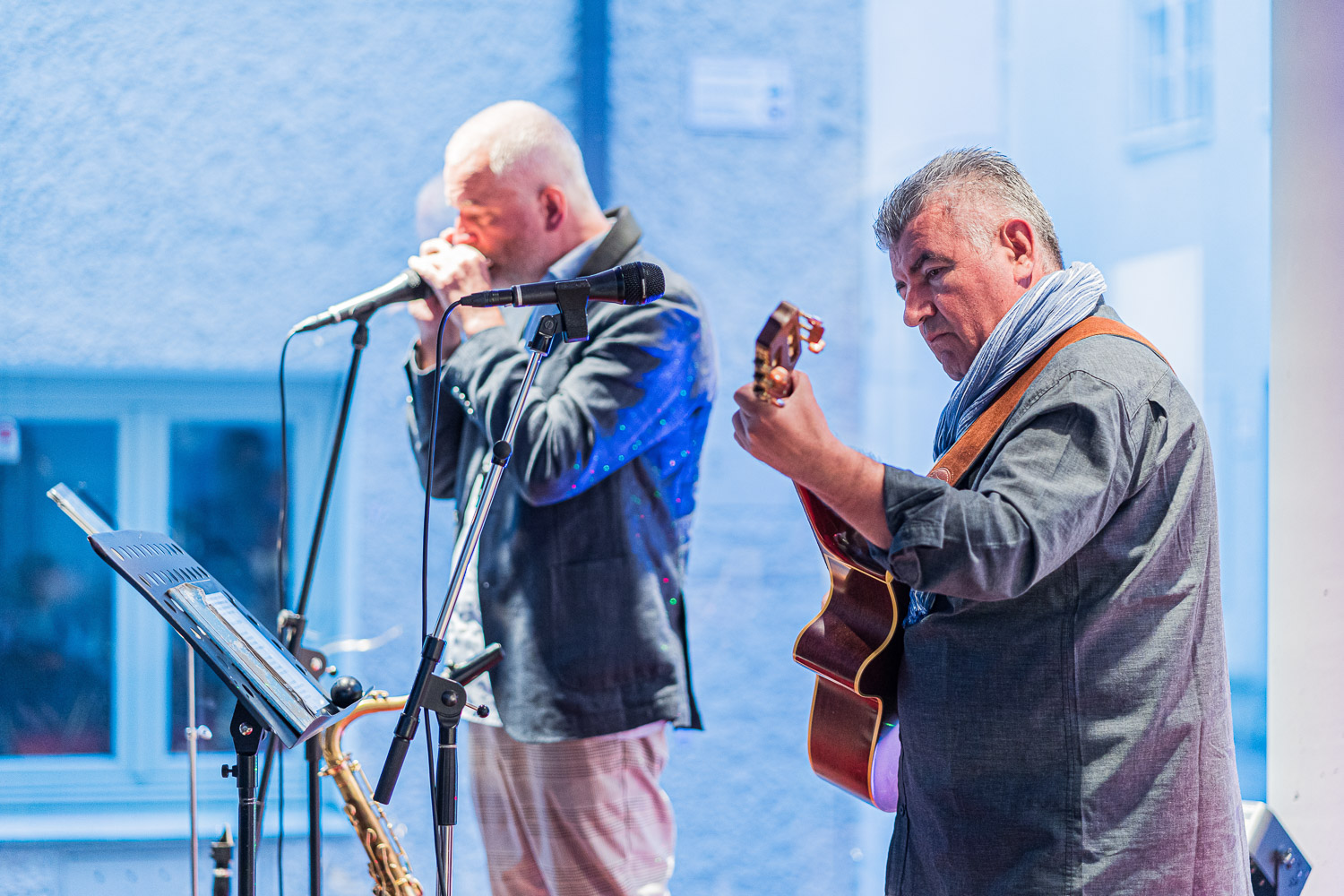 Fotograf Taro Ebihara - Marko Govorčin - Herb Berger - Charity Konzert - Galerie Ferner - 15.04.2022