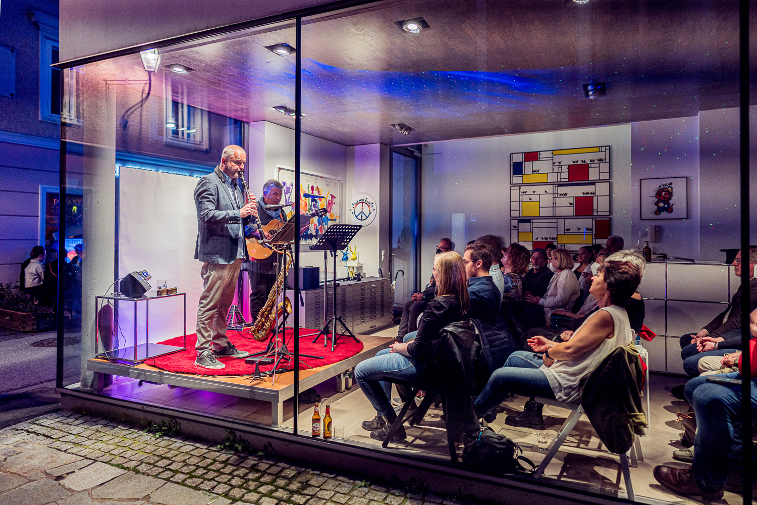 Fotograf Taro Ebihara - Marko Govorčin - Herb Berger - Charity Konzert - Galerie Ferner - 15.04.2022