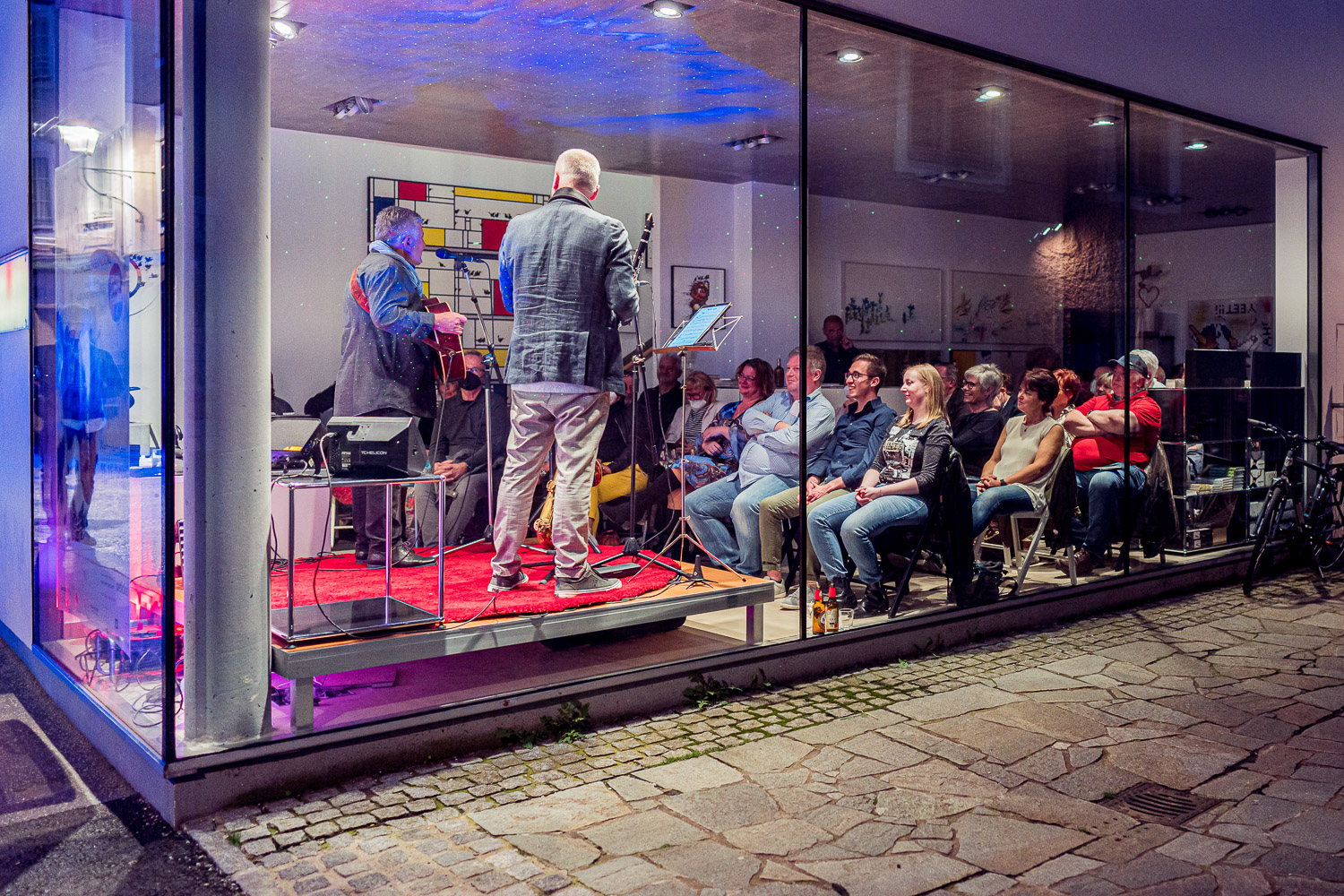 Fotograf Taro Ebihara - Marko Govorčin - Herb Berger - Charity Konzert - Galerie Ferner - 15.04.2022