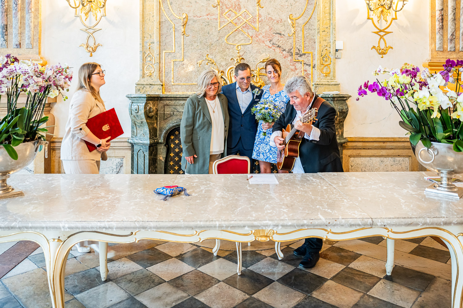 Fotograf Taro Ebihara - Marko Govorčin - Hochzeit Michael Ferner & Martina Kreuzer - Schloss Mirabell Marmorsaal - 07.06.2025